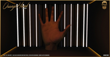 Orange Hand Backdrop - The Bearded Guy