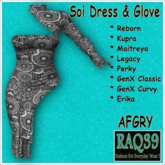 [R39] Soi Dress & Glove-AFGRY