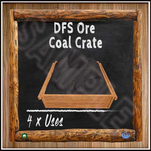 TEXTURE - DFS Ore - Coal Crate (Full Perm)