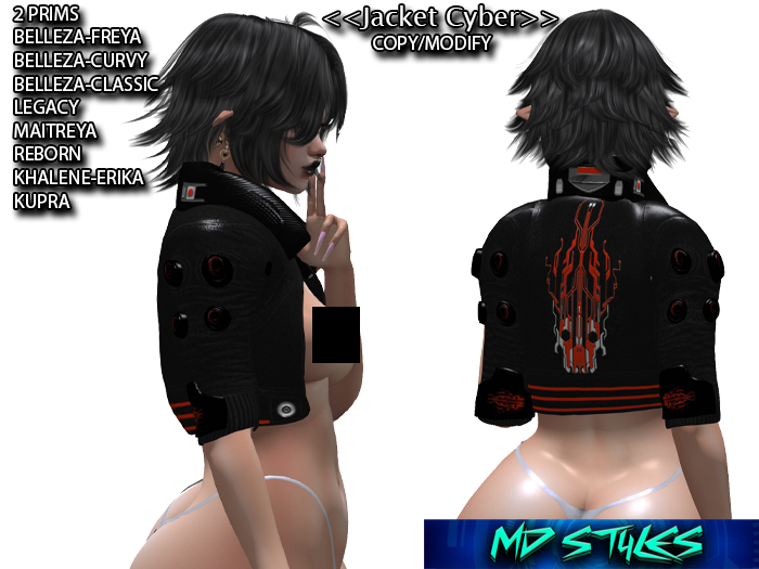 <<JACKET CYBER PUNK>>MD STYLES