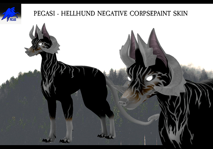 PEGASI - HELLHUND CORPSEPAINT NEGATIVE