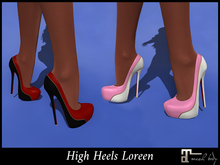 BB Design Platform High Heels Loreen Maitreya