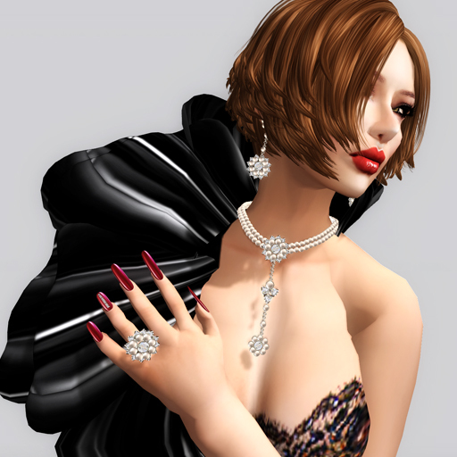 ((Crystal line))"Jewell" RingB