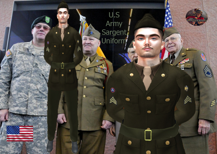 WW2  U.S ARMY SARGENT