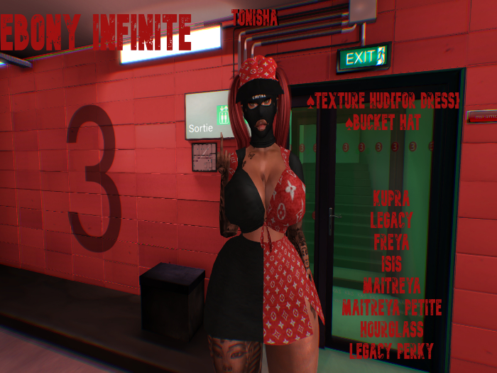 {EI}EBONY INFINITE-tonisha set {FATPACK}