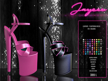 Jaycee heels, Leather ed, Platform,Open Toe.70+ Colors,.Luna Chelsea,Platform Heels,,Platform Heels,Platform Heels,