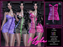Myle Dress, 70 + Colors, Leather. Luna Chelsea