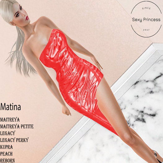 [Sexy Princess] Matina Dress Red 