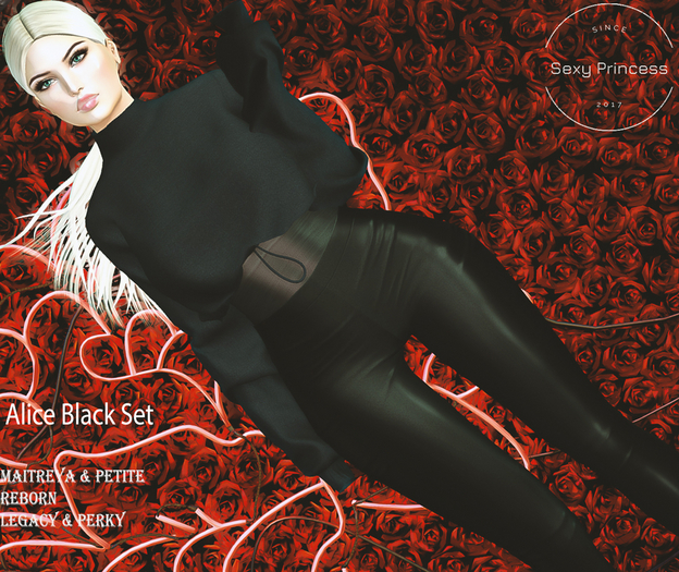 [Sexy Princess] Alice Black Set Demo 