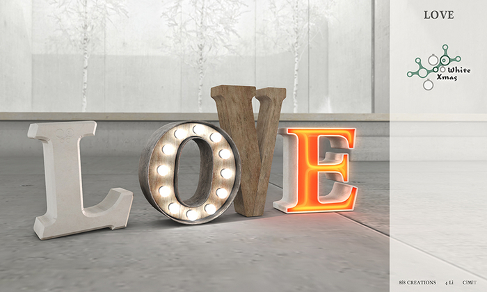 8f8 - White Xmas - LOVE 