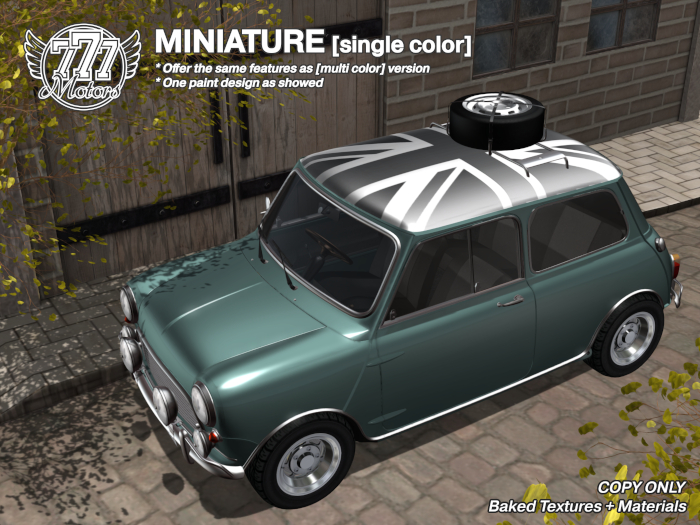 [777-lite] Miniature - Classic Grey (boxed)