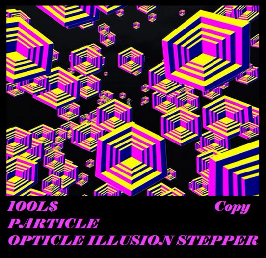 PARTICLE OPTICLE ILLUSION STEPPER 