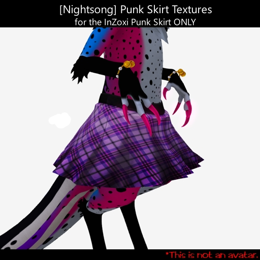 [NS] InZoxi Punk Skirt Textures