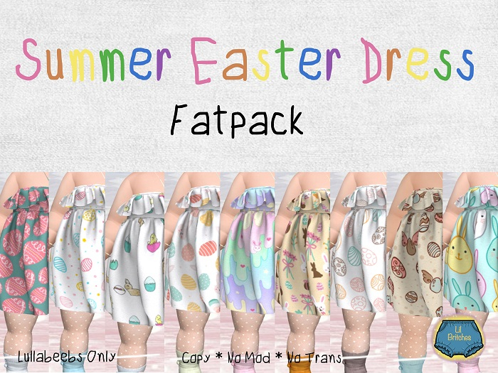 =LB= Summer Easter Dress - Fatpack