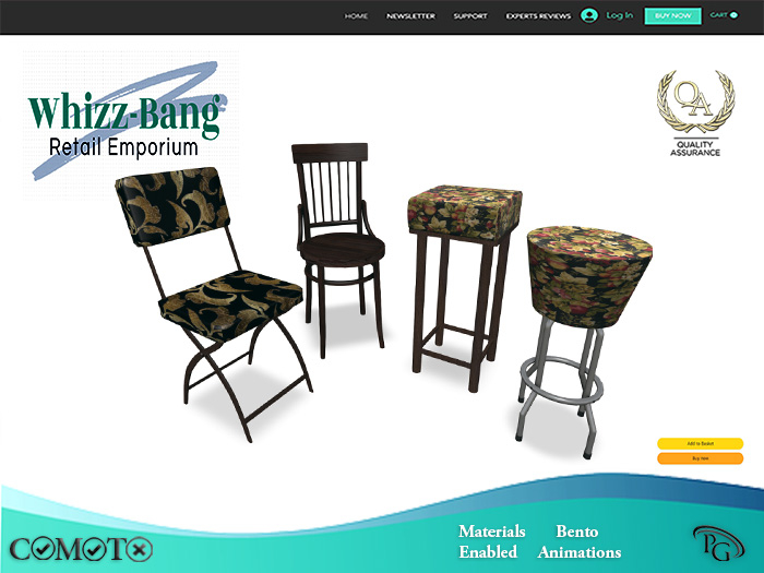 Eclectic Stool Set