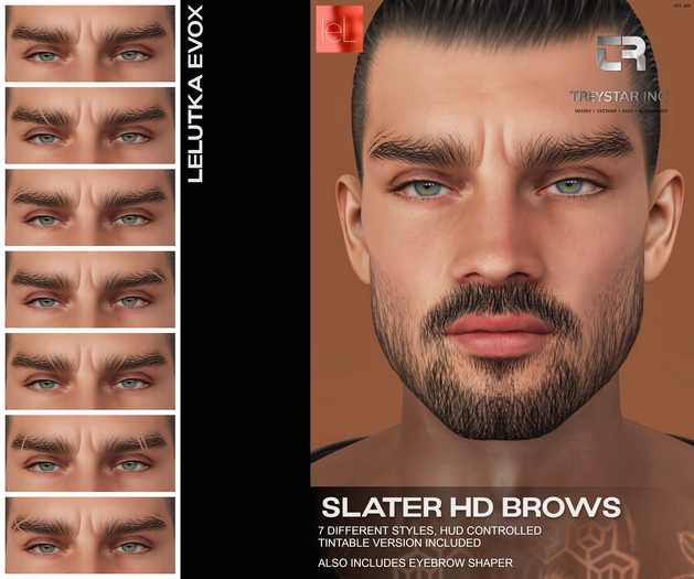 { Treystar Inc. } - Slater HD Brows - Fatpack [ Lel EvoX ]