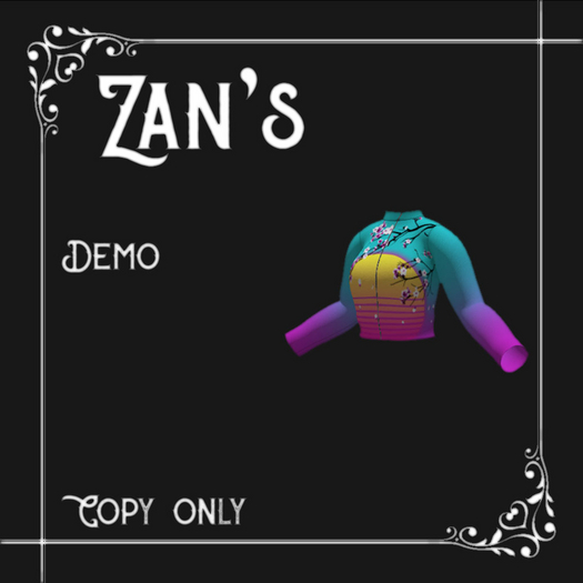 zan's zipper jacket (demo)