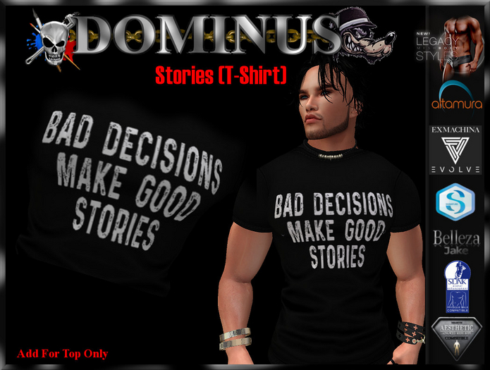 ~DOMINUS~Stories (T-Shirt)   (ADD)