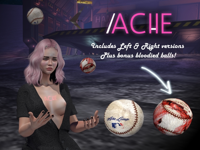 !ACHE! : Toss Balls : Base ball : (Boxed)