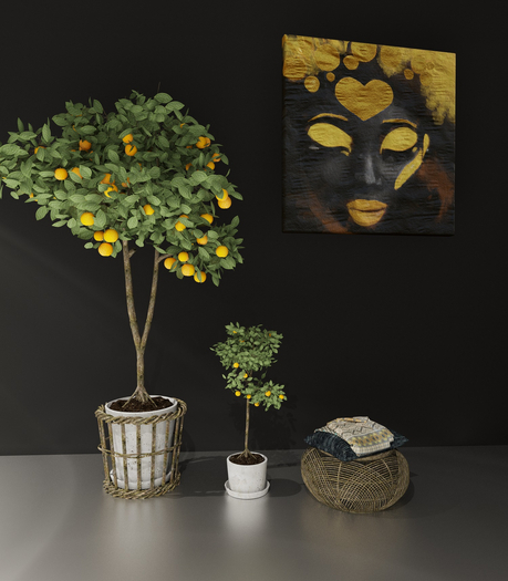 [Gruwcreation] Orange Set 100% Mesh 