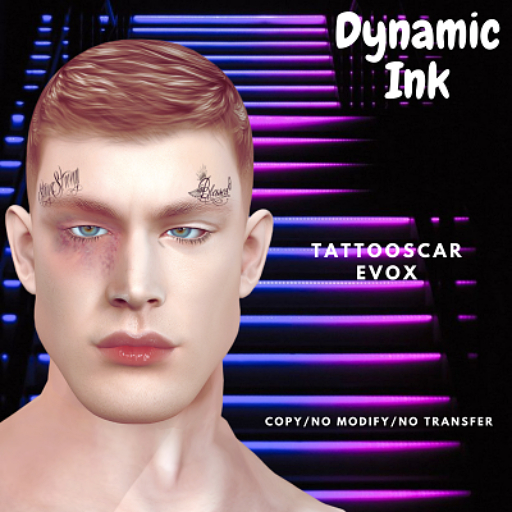 Dynamic Ink Tatto facescar
