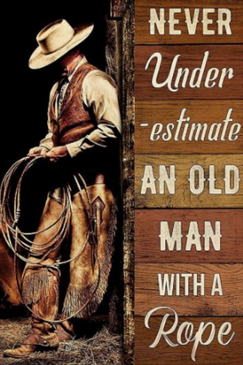 Cowboys-Old Man With A Rope