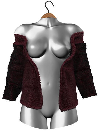 RIOT / Zooey Coat - Berry