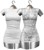 RIOT / Zooey Dress - White