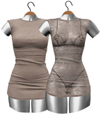 RIOT / Zooey Dress - Taupe
