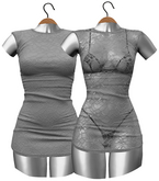 RIOT / Zooey Dress - Silver