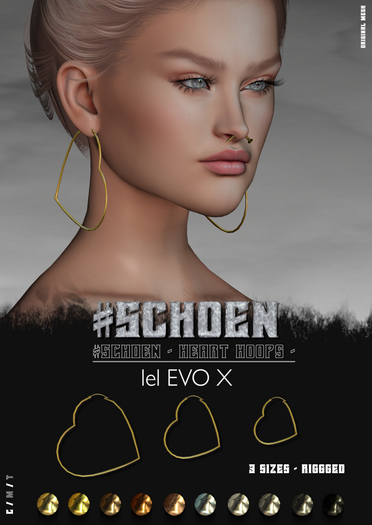 #SCHOEN - Heart Hoops -
