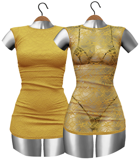 RIOT / Zooey Dress - Goldenrod