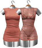 RIOT / Zooey Dress - Coral
