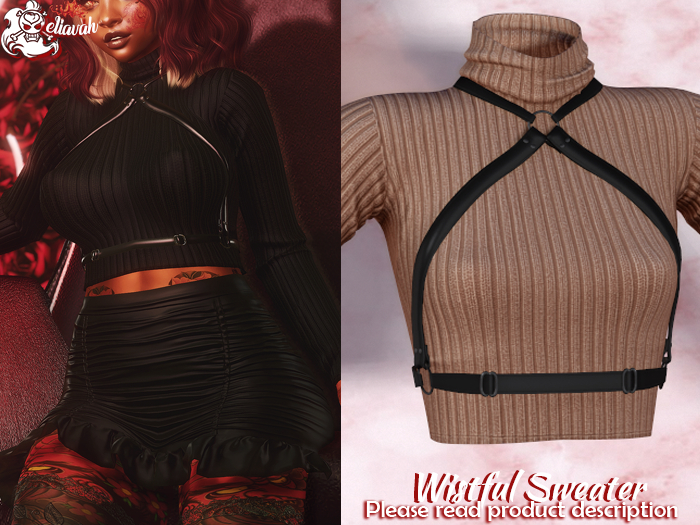 Eliavah ~ Wistful Sweater [BROWN]
