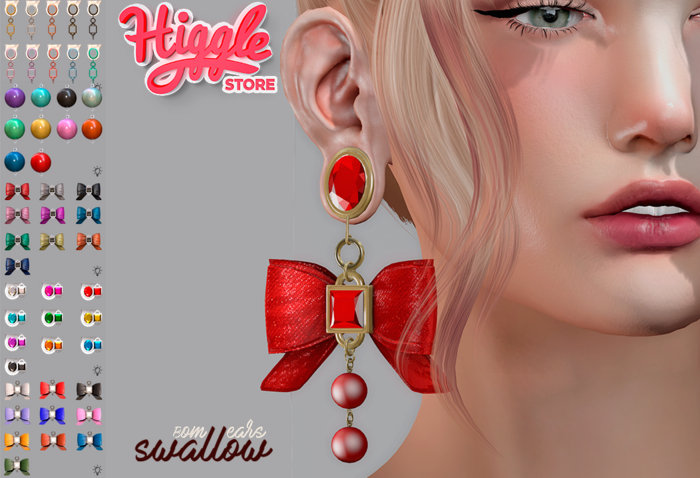 [HIGGLE] Earring Lace Big and Small