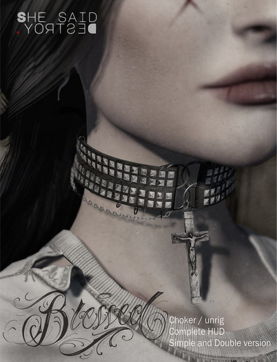 SSD. Blessed Choker - Fatpack