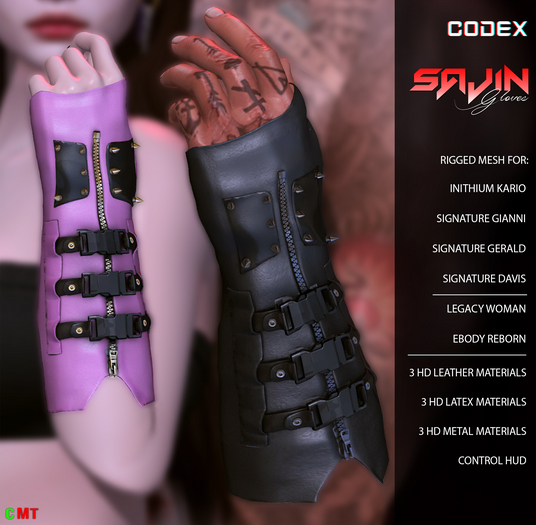 CODEX_Sajin gloves Man vers.
