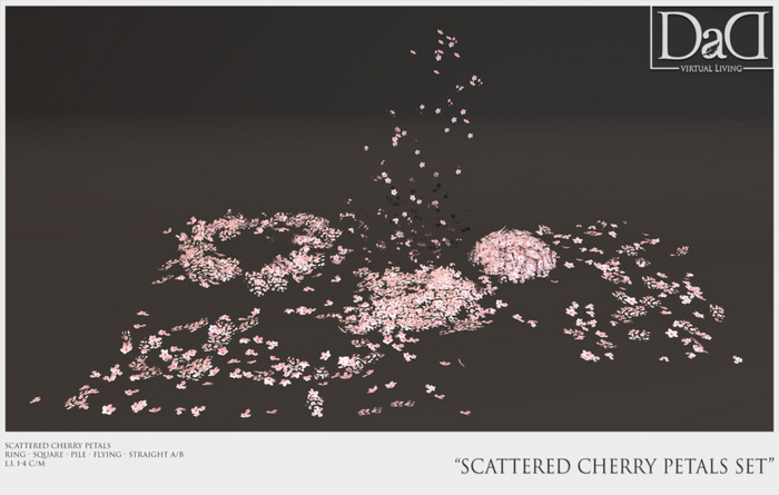 DaD - Scattered Cherry Petals Set