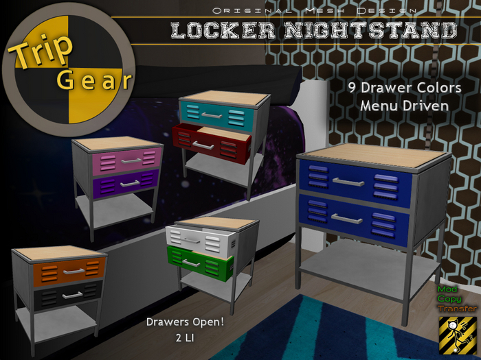TripGear Locker Nightstand
