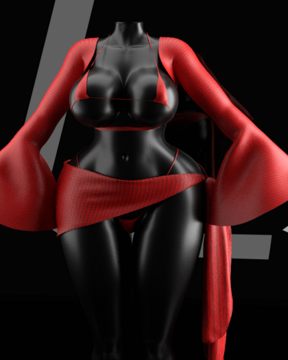 (RAVEN) Paola set cherry