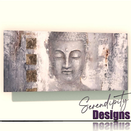 Serendipity Designs - Peaceful Buddha Painting 
