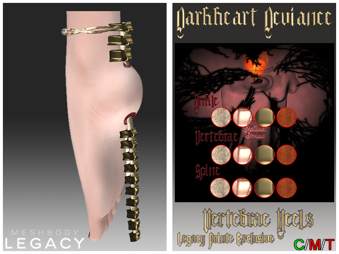 [DHD] Vertebrae Heels