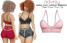 adorsy - Nellie Top Soft Pink - Maitreya/Legacy-Nerido/Lara Petite/Reborn-Juicy