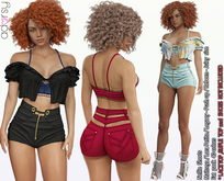 adorsy - Nellie Shorts Fatpack - Maitreya/Legacy-Nerido/Lara Petite/Reborn-Juicy