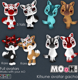 6. MOoH! Kitsune brown with mask RARE