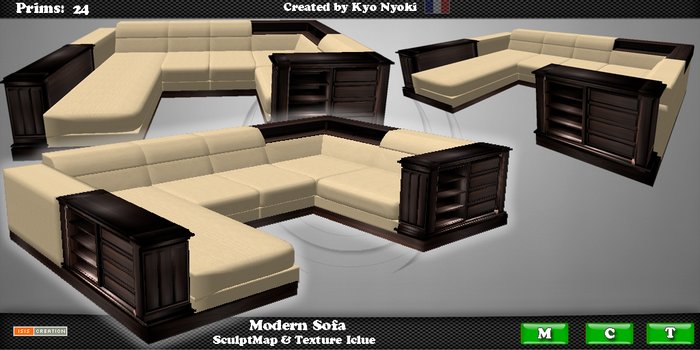 Modern Sofa  Full Perm