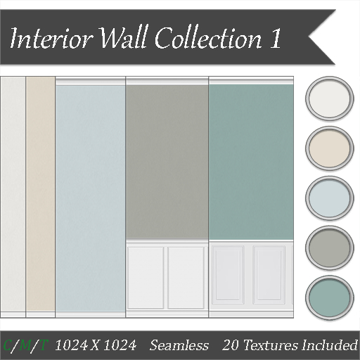 Miamor Textures - Interior Wall Collection 1