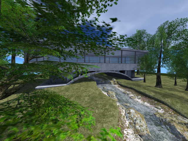 House over the Creek