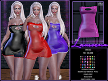 Lamorna Leather Mini Dress, 70 + Colors.Luna Chelsea,Leather dress,leather dress,leather dress