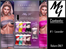 1. BONNICCI - Abby Set - Lavender (Reborn)
